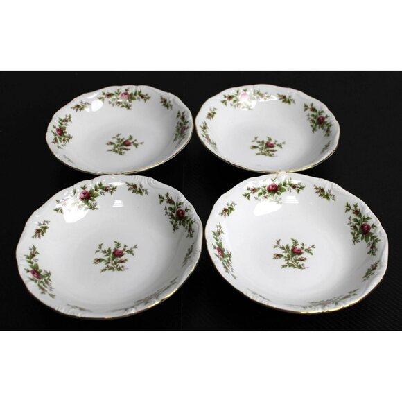 4 Johann Haviland Traditions Fine China Soup Bowls - Picture 1 of 5